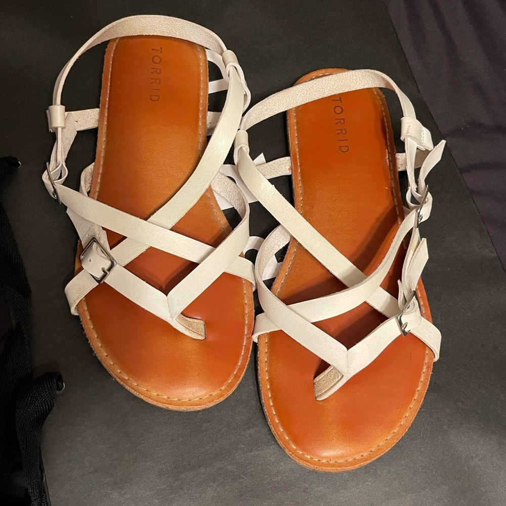 Torrid Crisscross Gladiator Sandal (WW)